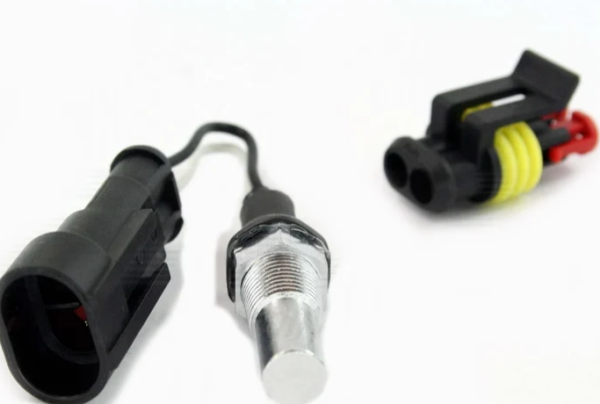 Ecumaster Oil/Coolant Temperature Sensor with Connector, Thread 1/8 NPT